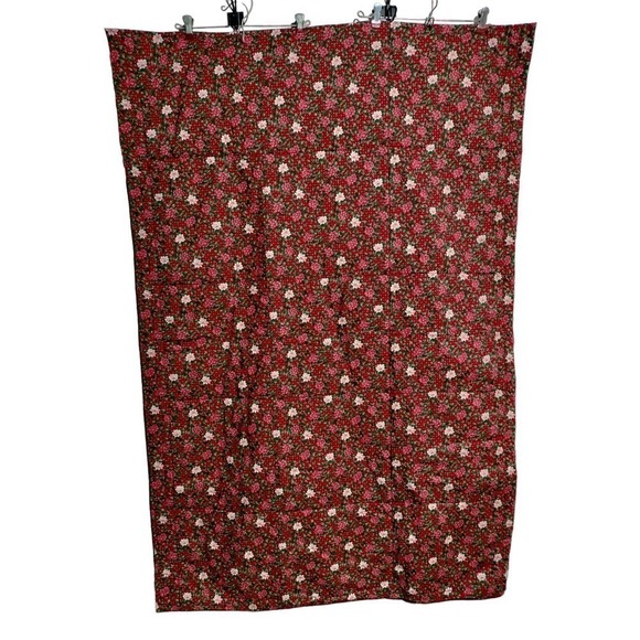 Handmade Christmas Quilt EXCELLENT CONDITION give as a gift 39.25" X 58.5" - Picture 2 of 3